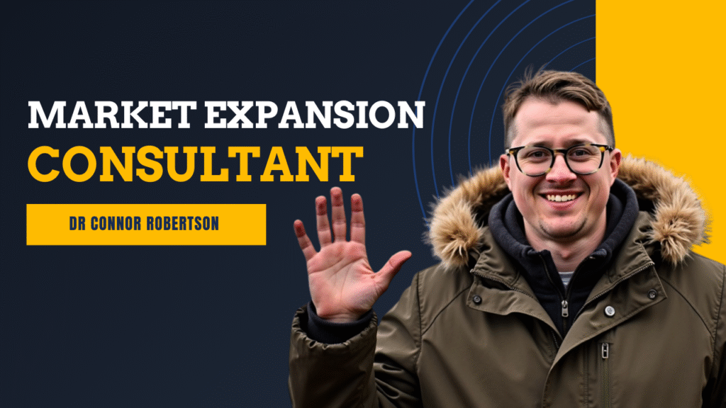 Dr Connor Robertson | Market Expansion Consultant




