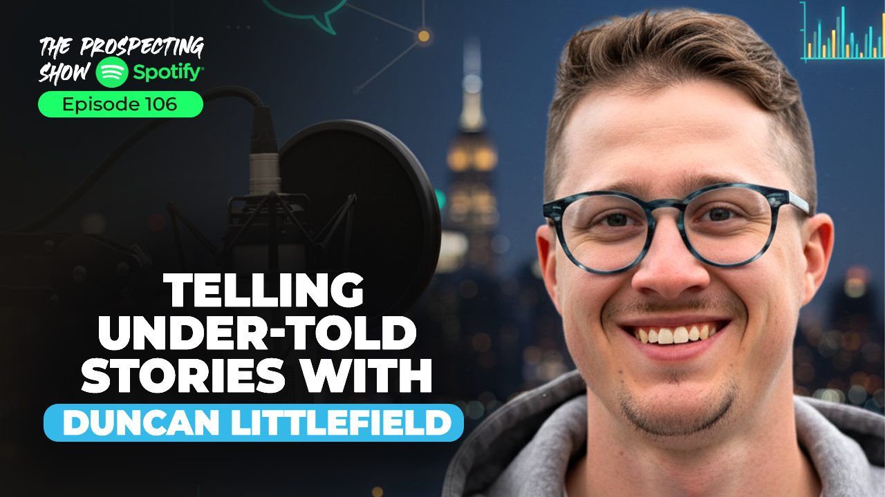 Filmmaker interviewing subject