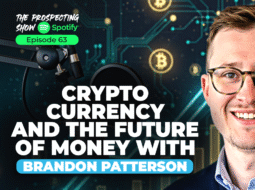 Bitcoin and blockchain concept illustration