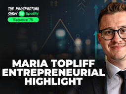 Female entrepreneur in home office