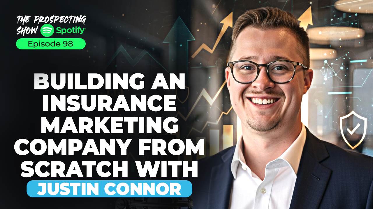 Insurance entrepreneur reviewing campaign results