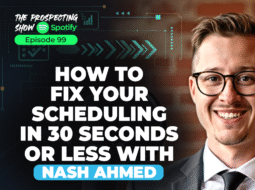 Business owner using scheduling software